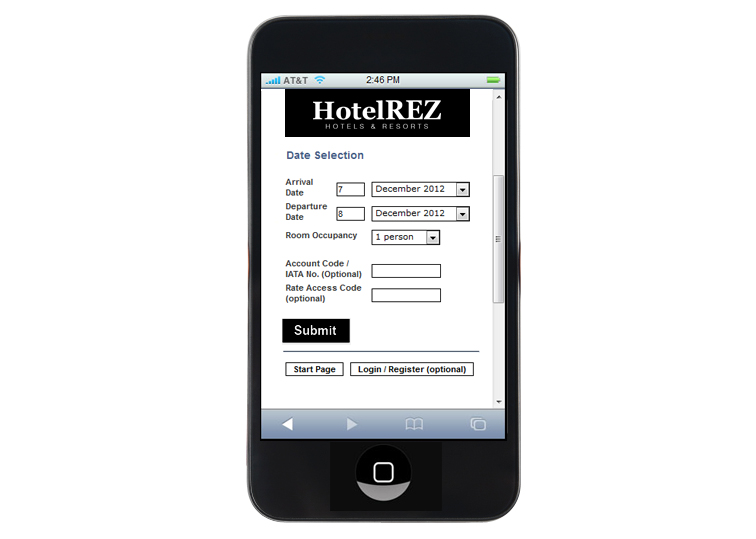 Mobile Booking Engine