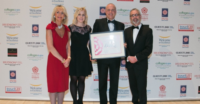 Barnett Hill Bronze at VisitEngland Excellence Awards